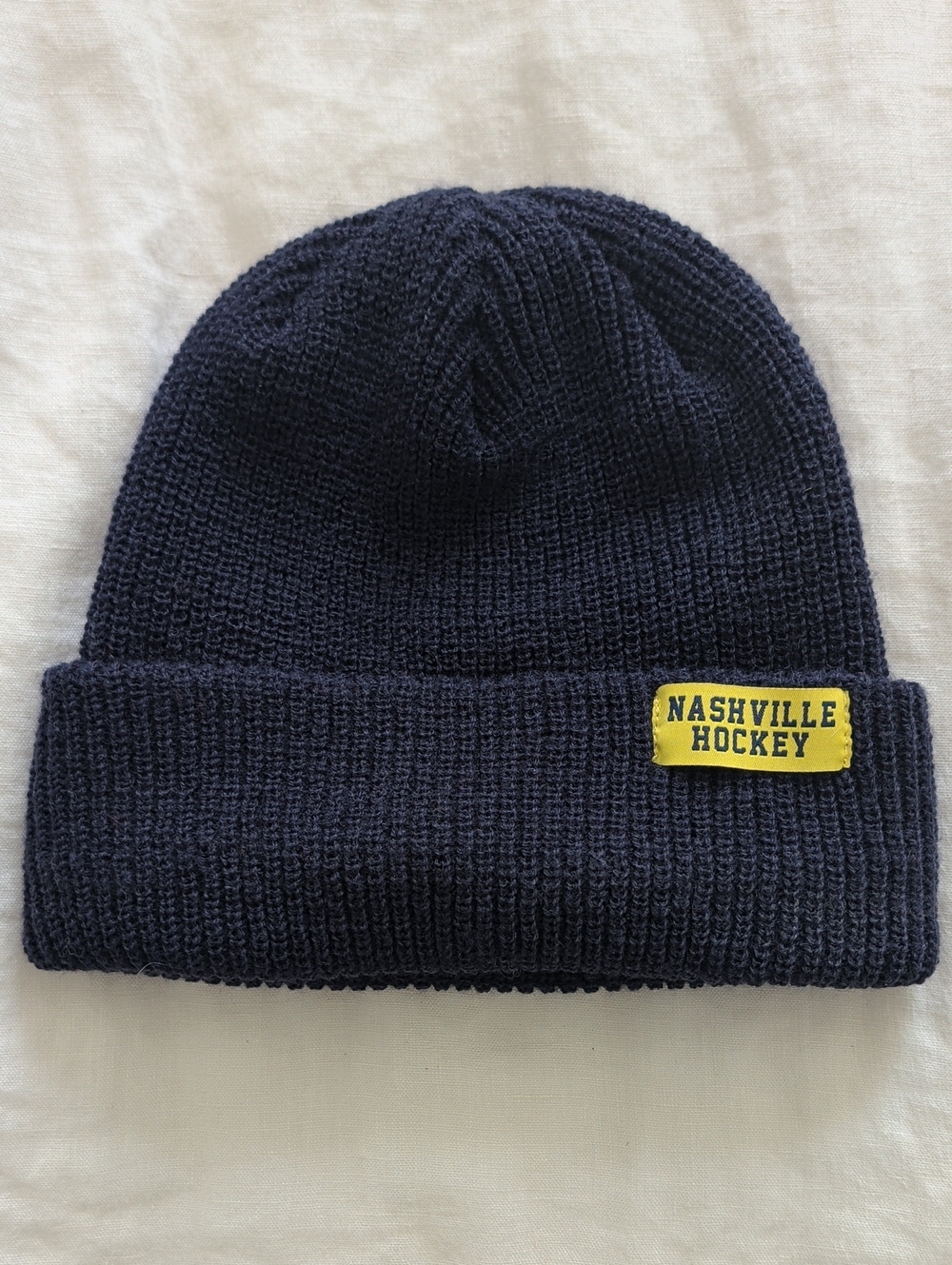 Nashville Predators Navy Knit Beanie
